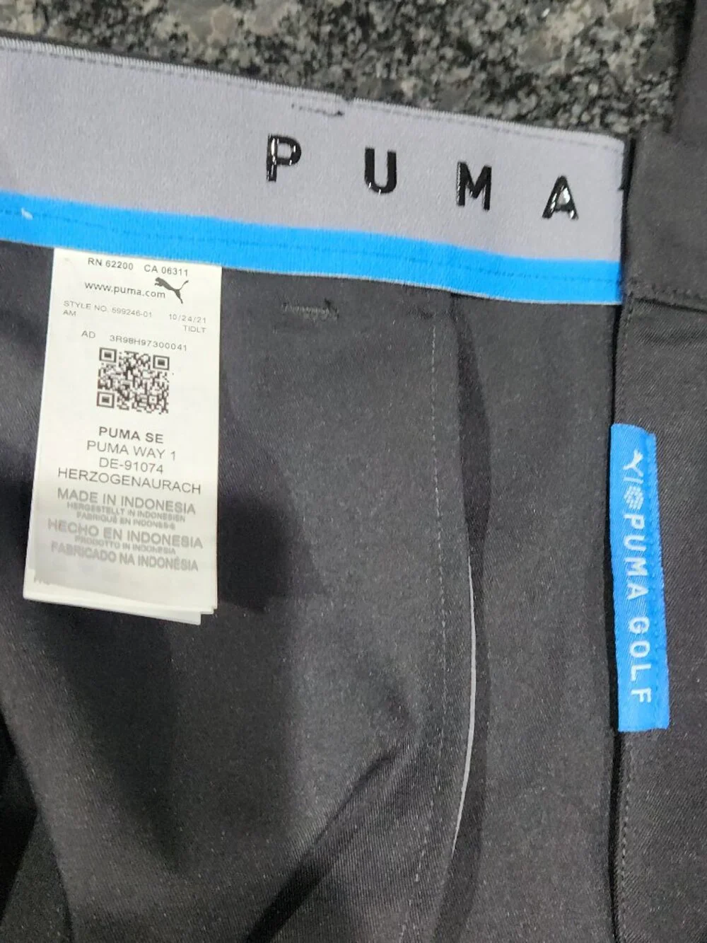 Puma performance golf shorts